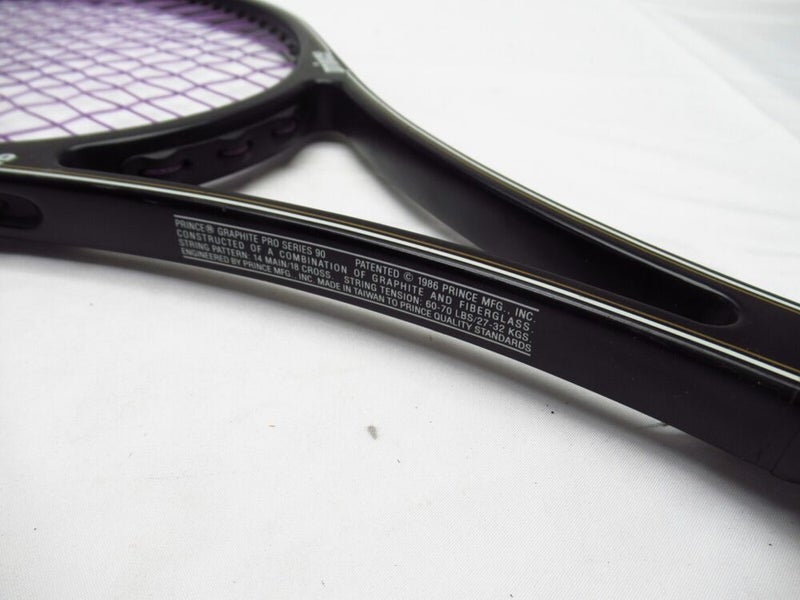 Raquette De Tennis Prince Pro Series 90 - Graphite - Taille De Grip 4 1/2 - Occasion