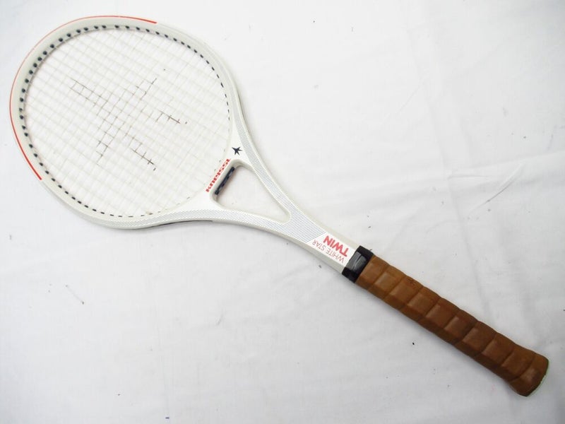 AUSTRIAN KNEISSL WHITE STAR TWIN TENNIS RACQUET (4 3/8) LONG TERM STORAGE