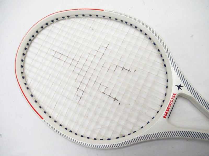 AUSTRIAN KNEISSL WHITE STAR TWIN TENNIS RACQUET (4 3/8) LONG TERM STORAGE