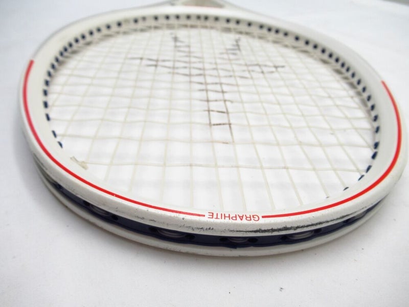 AUSTRIAN KNEISSL WHITE STAR TWIN TENNIS RACQUET (4 3/8) LONG TERM STORAGE