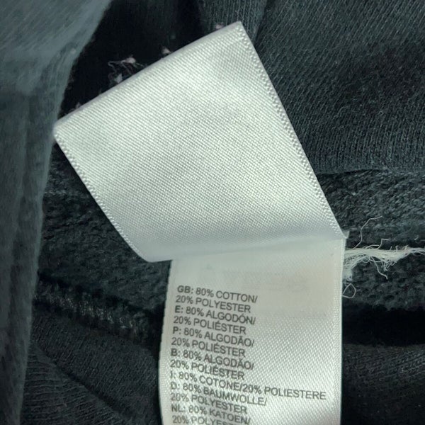 North Face Womens Hoodie Medium Black White Sweatshirt Sweater Outdoor Gorp Logo