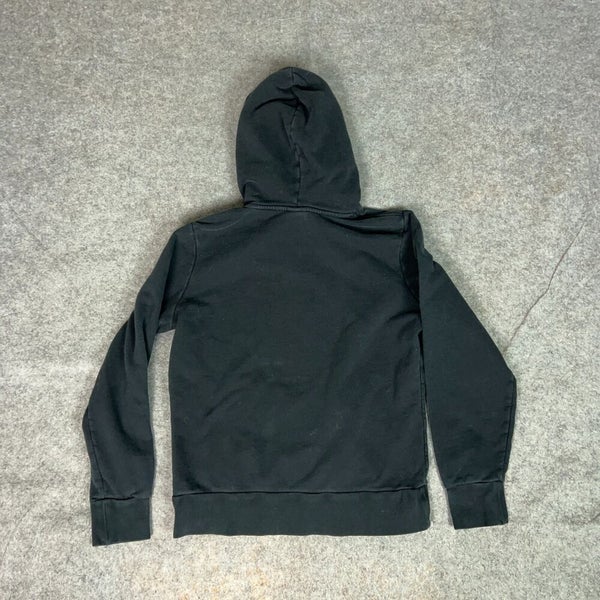 North Face Womens Hoodie Medium Black White Sweatshirt Sweater Outdoor Gorp Logo