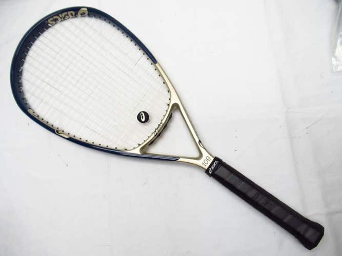 ASICS 109 OVERSIZE TENNIS RACQUET (4 1/2) DEALER DEMO. NEW GRIP. MINT CONDITION!