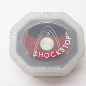 *NOS* HEAD SHOCKSTOP (OLD LOGO) TENNIS RACQUET BUTTCAP. SIZE #1 (4 1/8)+STAPLES