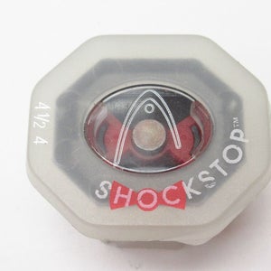 HEAD SHOCKSTOP (OLD LOGO) TENNIS RACQUET BUTTCAP. SIZE #4 (4 1/2)+STAPLES