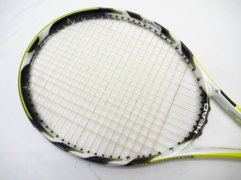 HEAD MICROGEL EXTREME PRO TENNIS RACQUET (4 1/4) NEW GRIP. JAPAN DEALER DEMO!