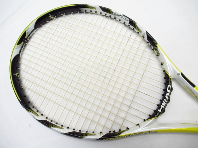 HEAD MICROGEL EXTREME PRO TENNIS RACQUET (4 1/4) NEW GRIP. JAPAN DEALER DEMO!
