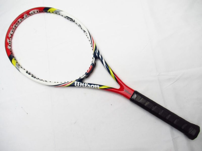 WILSON BLX 95 PRO MODEL TENNIS RACQUET (4 1/4) NEW GRIP. JAPAN DEALER DEMO!!