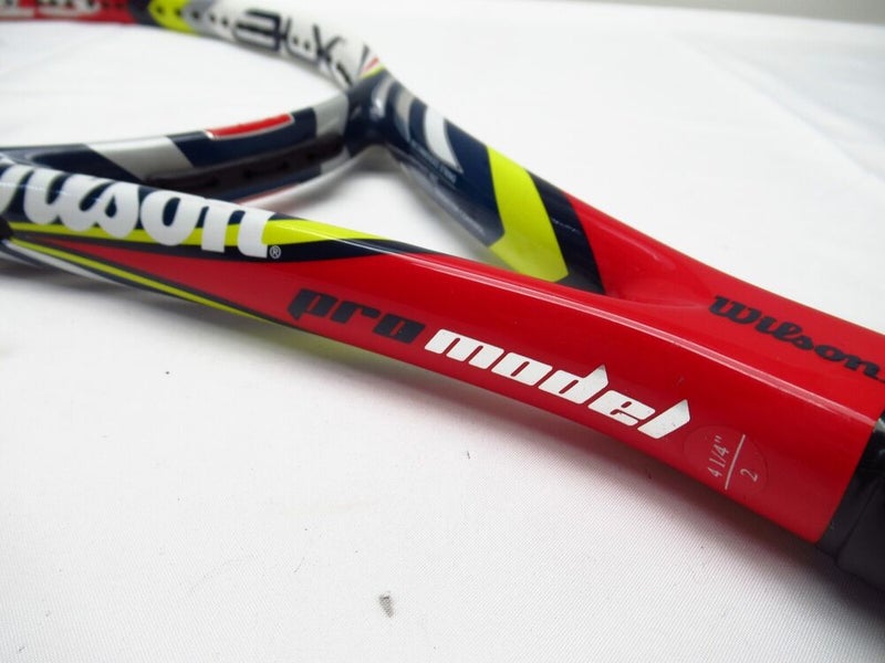 WILSON BLX 95 PRO MODEL TENNIS RACQUET (4 1/4) NEW GRIP. JAPAN DEALER DEMO!!