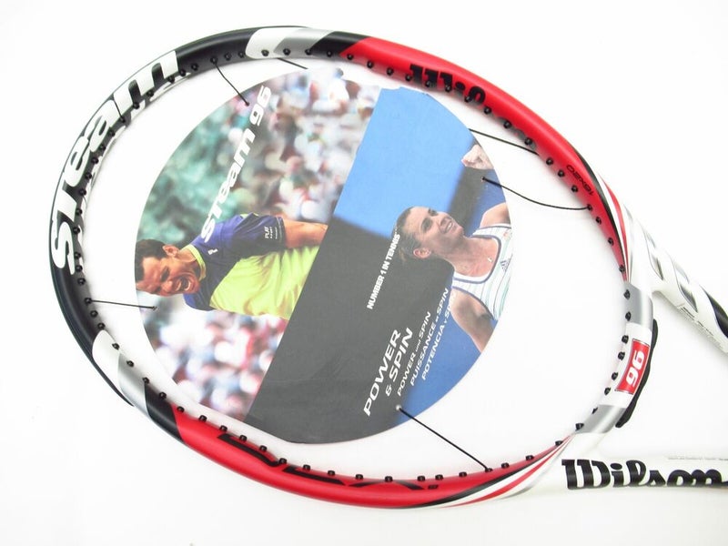 *NEW OLD STOCK* WILSON BLX STEAM 96 TENNIS RACQUET (4 3/8) UNSTRUNG