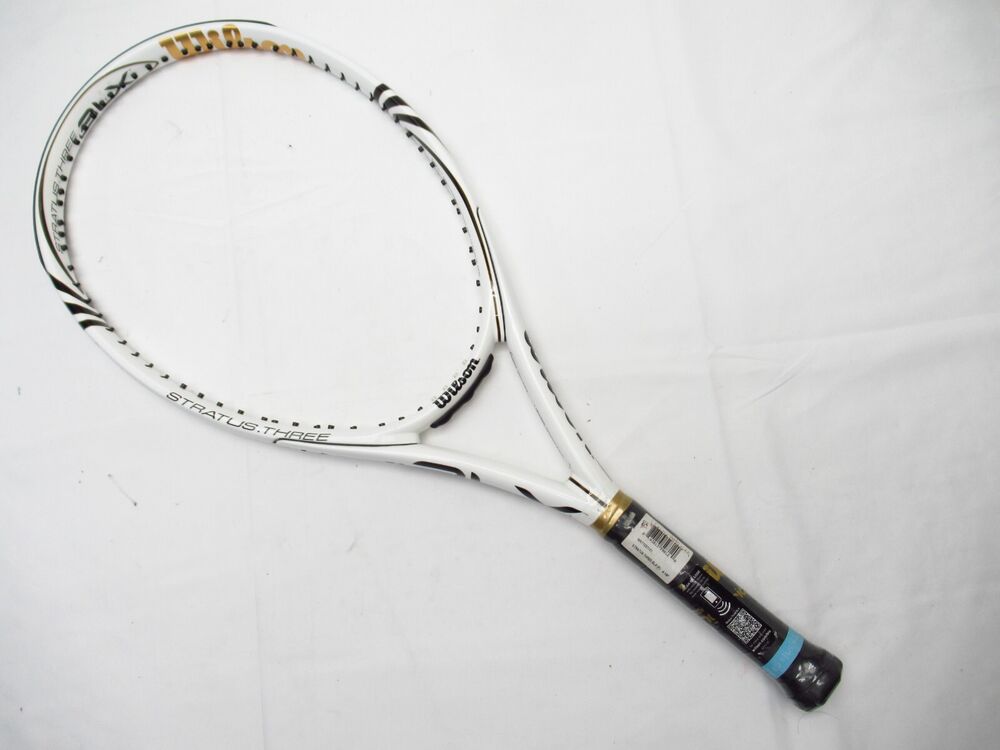 NEW OLD STOCK* WILSON BLX STRATUS THREE 115 TENNIS RACQUET (4 1/8