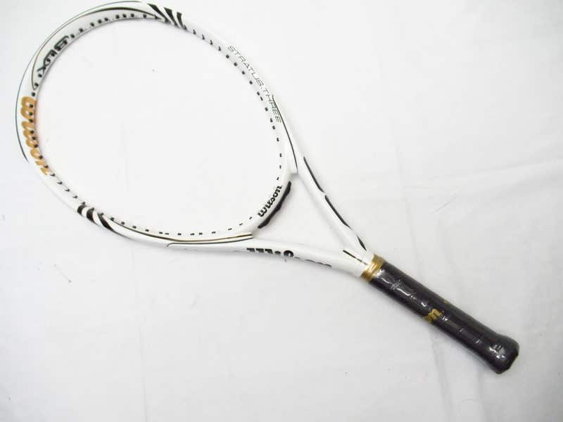 NEW OLD STOCK* WILSON BLX STRATUS THREE 115 TENNIS RACQUET (4 1/8