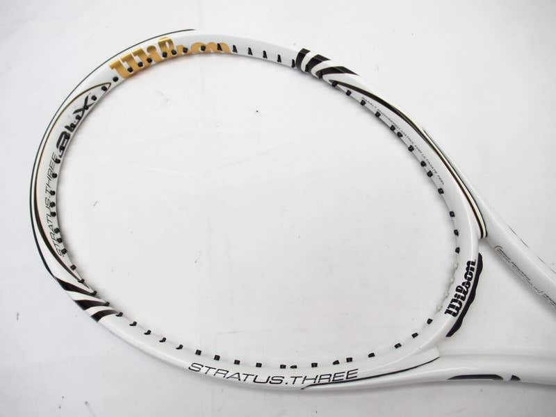 NEW OLD STOCK* WILSON BLX STRATUS THREE 115 TENNIS RACQUET (4 1/8