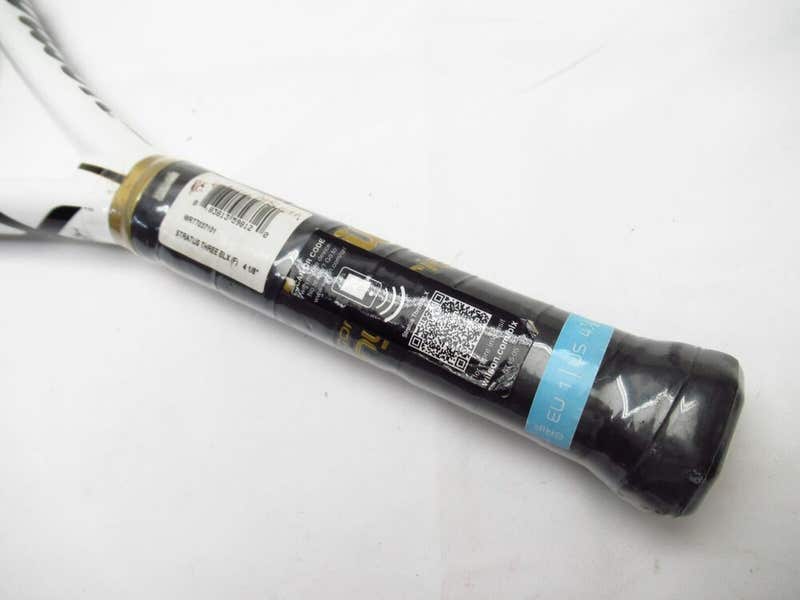 NEW OLD STOCK* WILSON BLX STRATUS THREE 115 TENNIS RACQUET (4 1/8