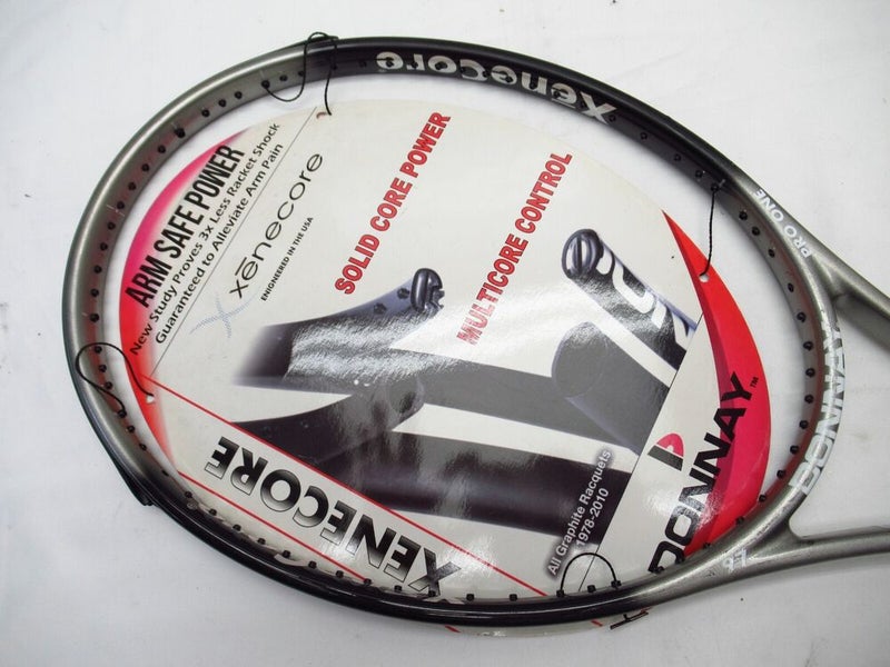 *NOS* DONNAY XENECORE "PRO ONE 97" TENNIS RACQUET (4 3/8) EXTRA GRIP!!