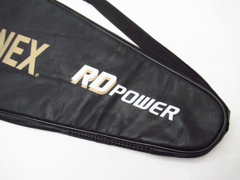 YONEX "RD POWER" SINGLE ZIPPERED TENNIS RACQUET COVER WITH STRAP