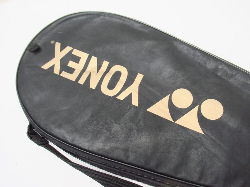 YONEX "RD POWER" SINGLE ZIPPERED TENNIS RACQUET COVER WITH STRAP