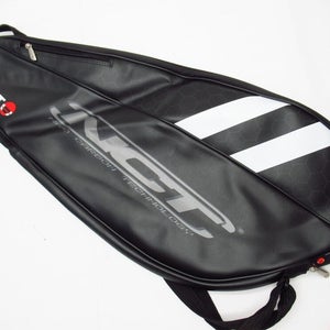 BABOLAT "NANO CARBON TECHNOLOGY" SINGLE ZIPPERED TENNIS RACQUET COVER WITH STRAP