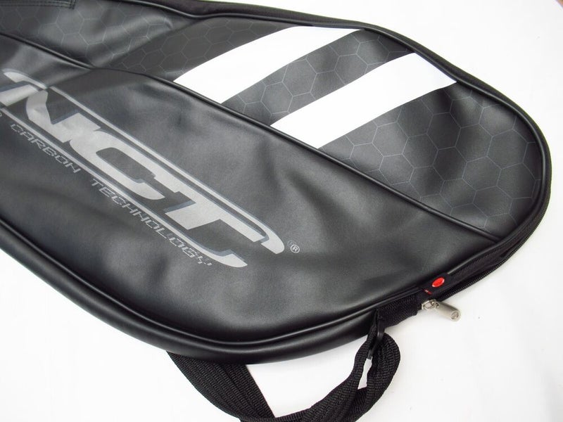 BABOLAT "NANO CARBON TECHNOLOGY" SINGLE ZIPPERED TENNIS RACQUET COVER WITH STRAP