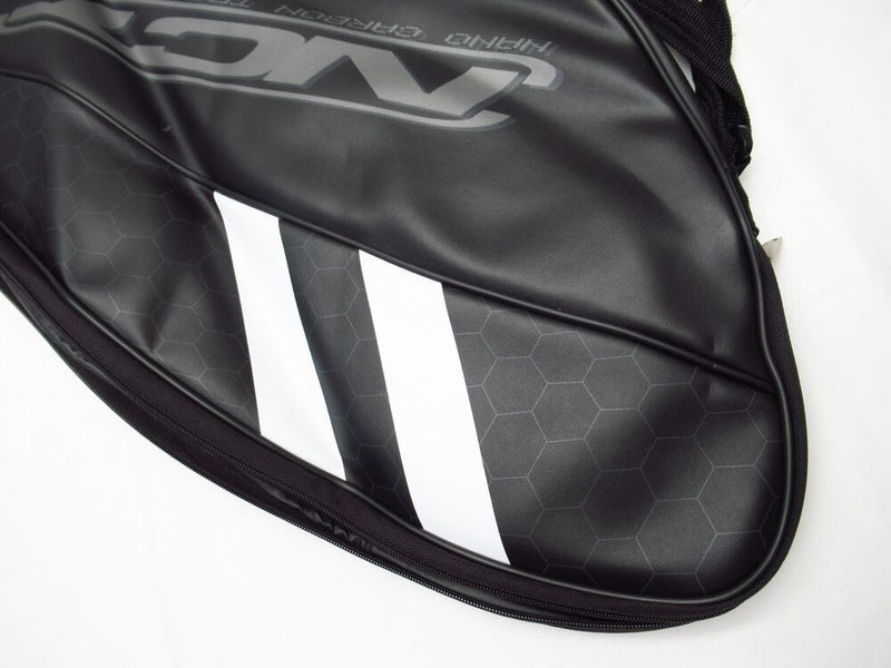 BABOLAT "NANO CARBON TECHNOLOGY" SINGLE ZIPPERED TENNIS RACQUET COVER WITH STRAP