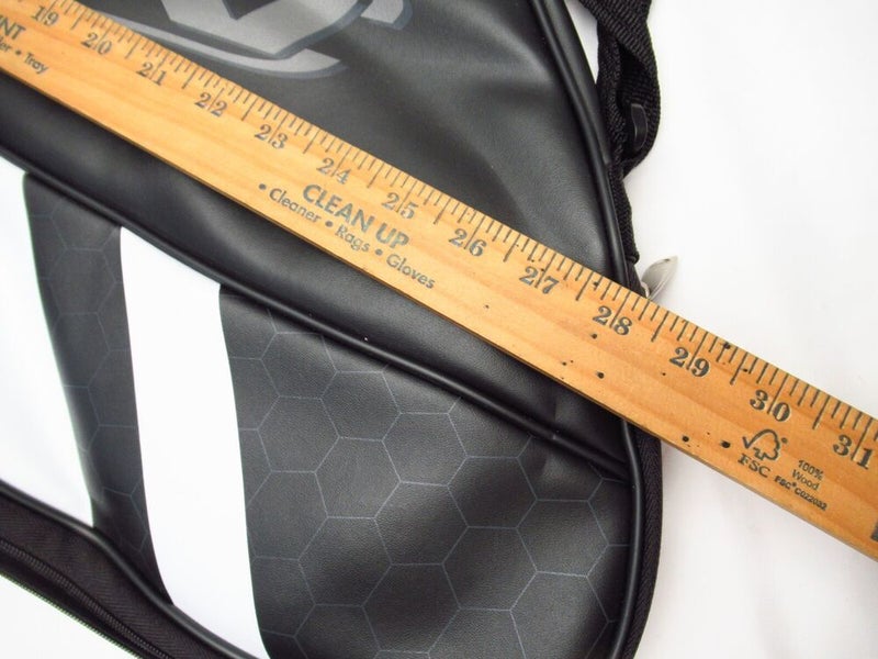 BABOLAT "NANO CARBON TECHNOLOGY" SINGLE ZIPPERED TENNIS RACQUET COVER WITH STRAP