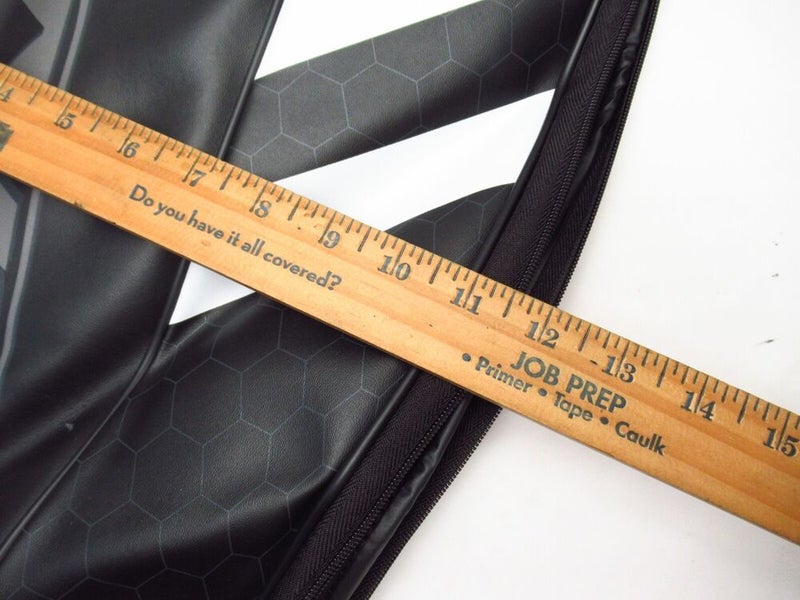 BABOLAT "NANO CARBON TECHNOLOGY" SINGLE ZIPPERED TENNIS RACQUET COVER WITH STRAP