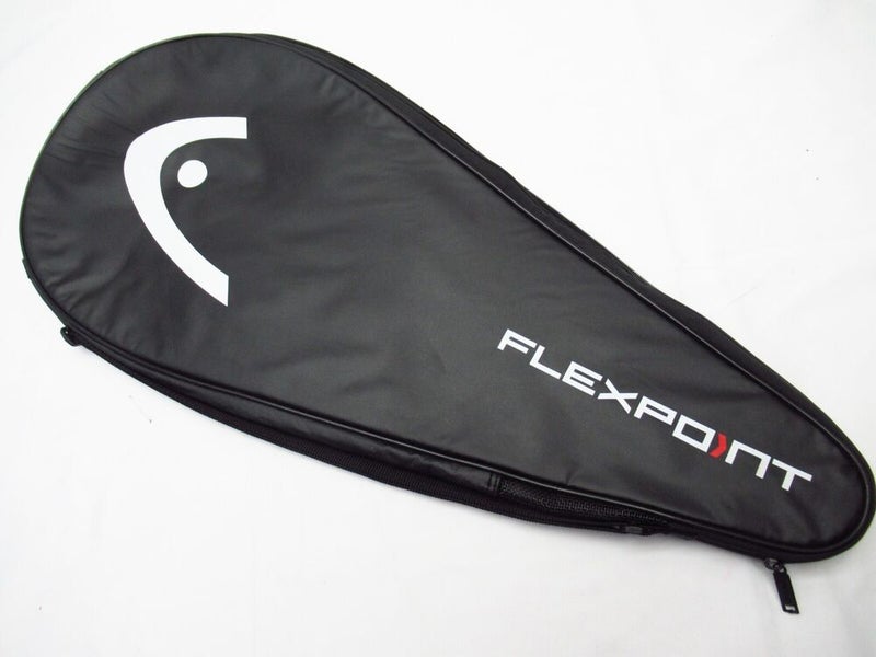 HEAD "FLEXPOINT" SINGLE TENNIS RACQUET COVER WITH STRAP