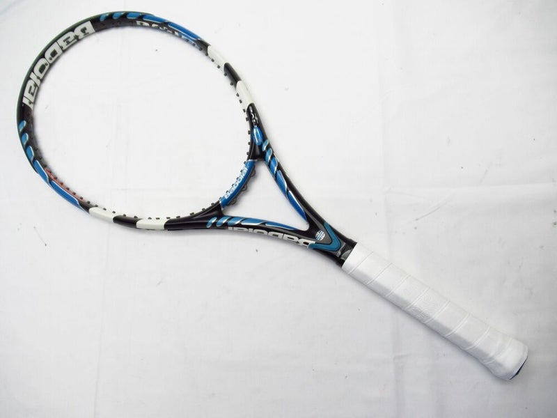 2006 BABOLAT PURE DRIVE + TENNIS RACQUET (4 1/4) NEW GRIP. JAPAN DEALER DEMO!