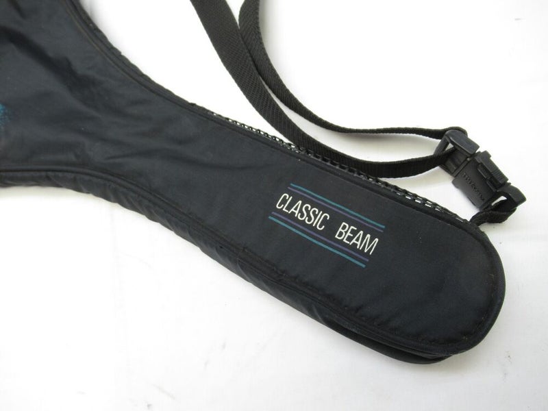 WILSON "PRO STAFF CLASSIC 7.5 " SINGLE ZIPPERED TENNIS RACQUET COVER W/STRAP