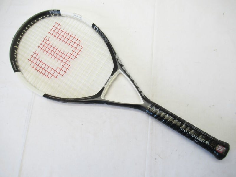 Wilson 62 Ncode Racket **NEW OLD STOCK** WILSON NCODE N6 110 TENNIS RACQUET (4 3/8) ORIGINAL ...