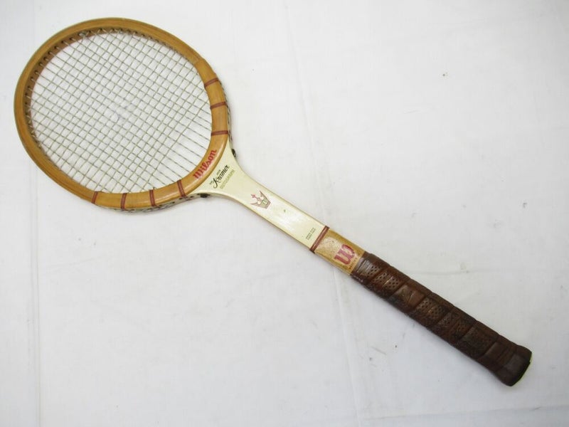 VINTAGE WILSON "JACK KRAMER AUTOGRAPH" TENNIS RACQUET. ANTIQUE / DISPLAY