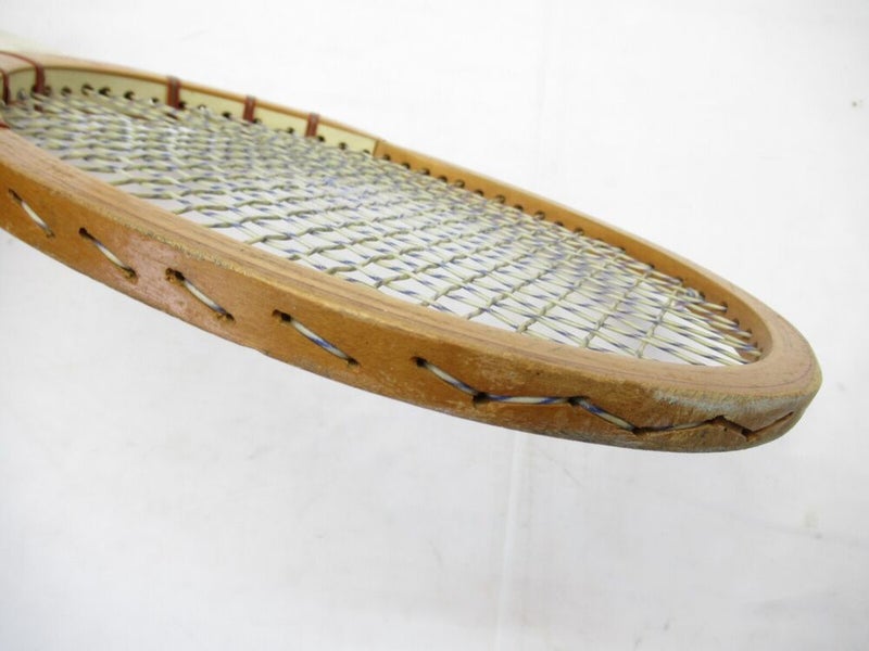 VINTAGE WILSON "JACK KRAMER AUTOGRAPH" TENNIS RACQUET. ANTIQUE / DISPLAY