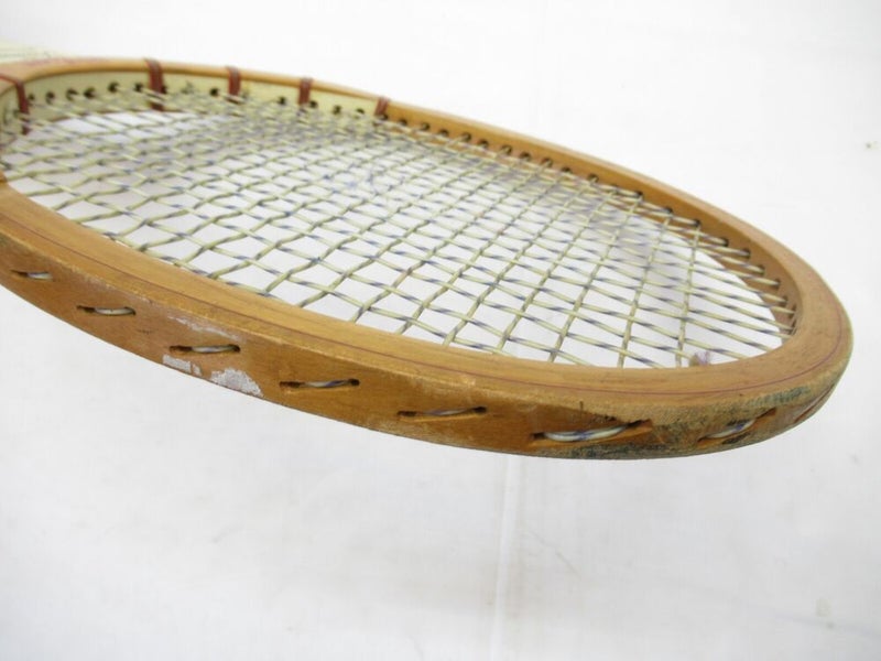 VINTAGE WILSON "JACK KRAMER AUTOGRAPH" TENNIS RACQUET. ANTIQUE / DISPLAY