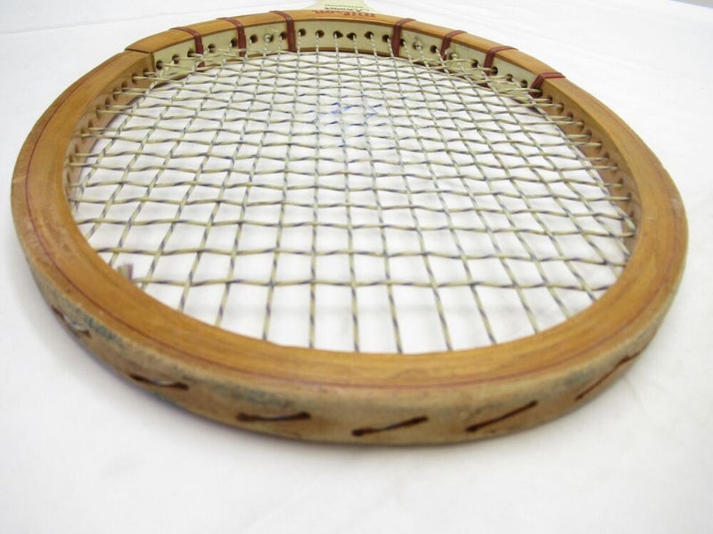 VINTAGE WILSON "JACK KRAMER AUTOGRAPH" TENNIS RACQUET. ANTIQUE / DISPLAY