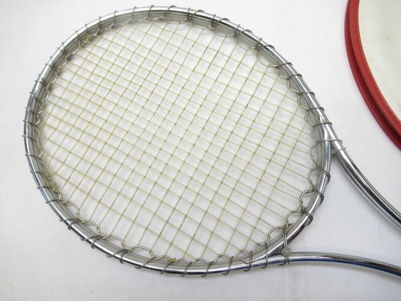VINTAGE WILSON "T2000" METAL TENNIS RACQUET (4 3/8). ANTIQUE / DISPLAY