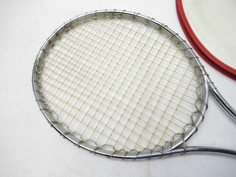 VINTAGE WILSON "T2000" METAL TENNIS RACQUET (4 3/8). ANTIQUE / DISPLAY