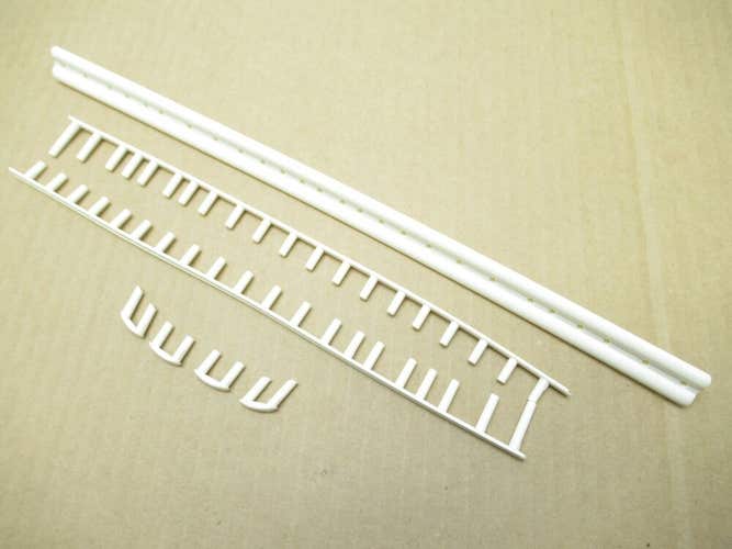 BUMPERGUARD / GROMMET SET: HEAD GRAPHITE MASTER 660 "TK11" (18X19) WHITE