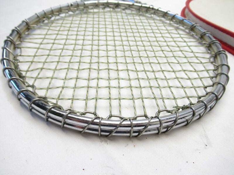 VINTAGE WILSON "T2000" METAL TENNIS RACQUET (4 5/8). ANTIQUE / DISPLAY