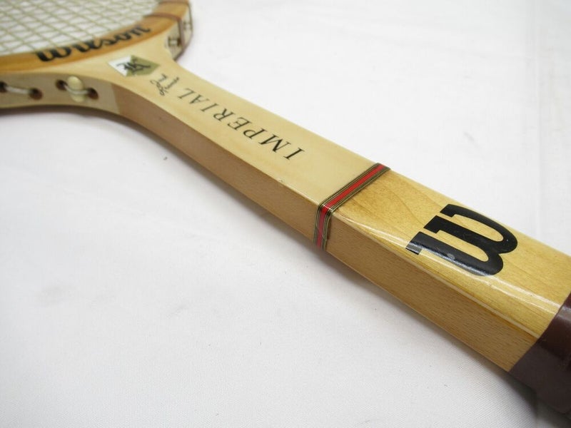 VINTAGE WILSON "JACK KRAMER IMPERIAL" TENNIS RACQUET. ANTIQUE / DISPLAY