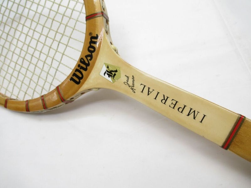 VINTAGE WILSON "JACK KRAMER IMPERIAL" TENNIS RACQUET. ANTIQUE / DISPLAY