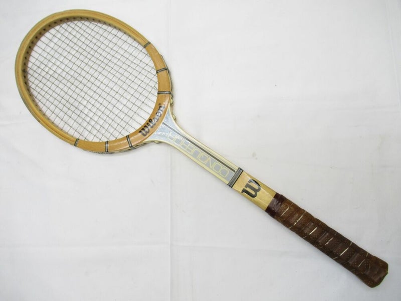 VINTAGE WILSON "CONQUEROR" TENNIS RACQUET. ANTIQUE / DISPLAY