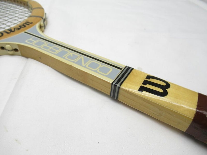VINTAGE WILSON "CONQUEROR" TENNIS RACQUET. ANTIQUE / DISPLAY