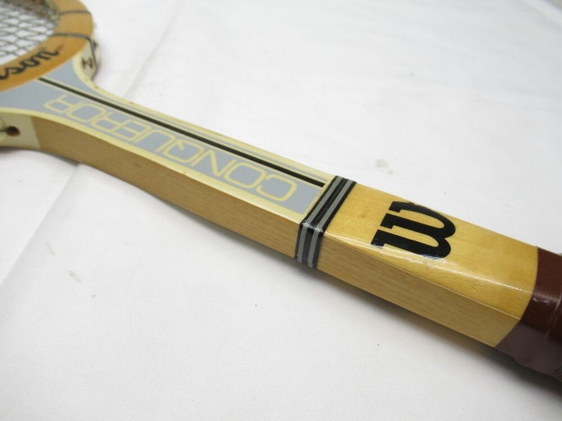 VINTAGE WILSON "CONQUEROR" TENNIS RACQUET. ANTIQUE / DISPLAY