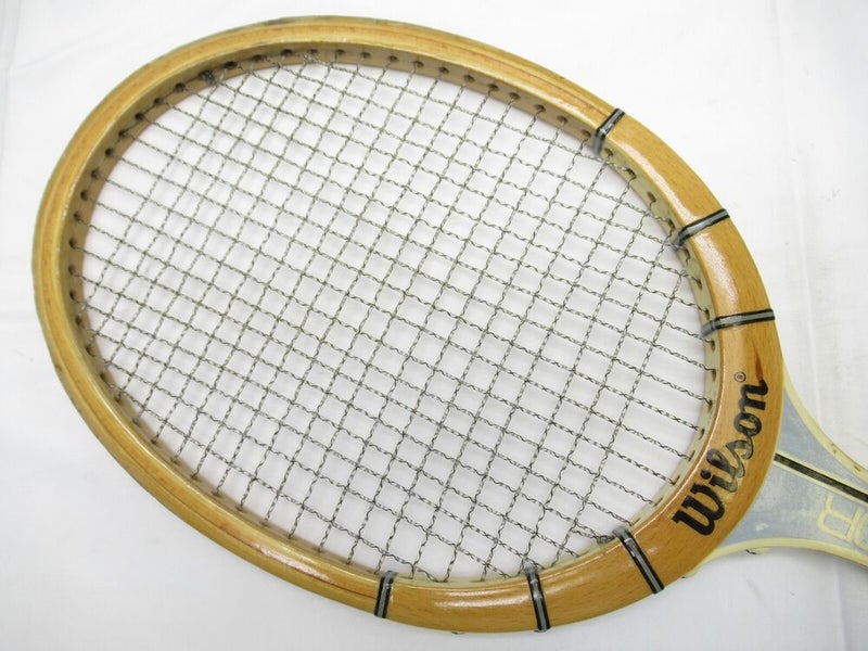 VINTAGE WILSON "CONQUEROR" TENNIS RACQUET. ANTIQUE / DISPLAY