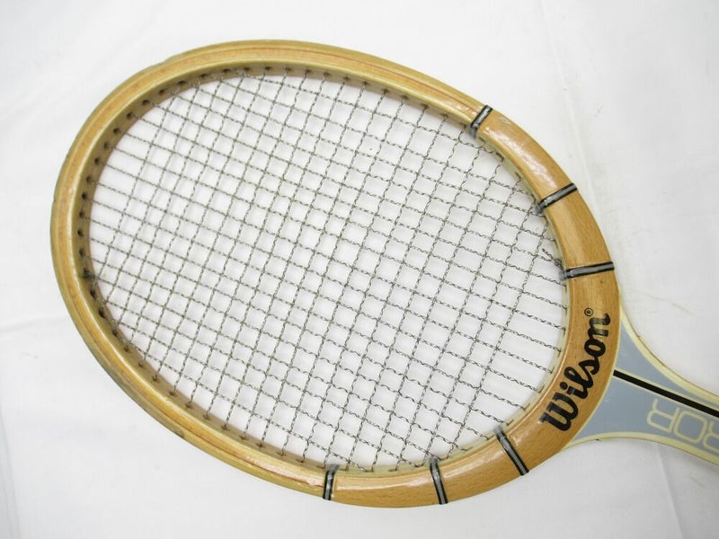 VINTAGE WILSON "CONQUEROR" TENNIS RACQUET. ANTIQUE / DISPLAY