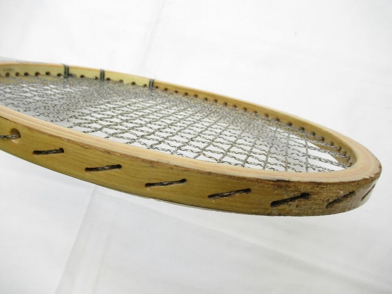 VINTAGE WILSON "CONQUEROR" TENNIS RACQUET. ANTIQUE / DISPLAY