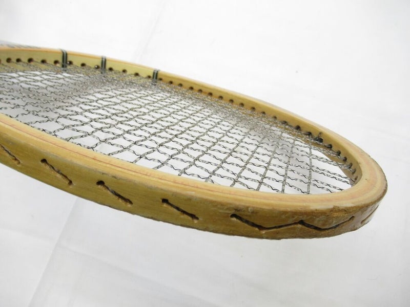 VINTAGE WILSON "CONQUEROR" TENNIS RACQUET. ANTIQUE / DISPLAY