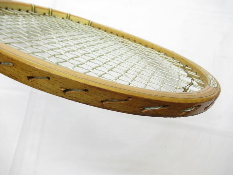 VINTAGE WILSON "BILLIE JEAN KING CUP" TENNIS RACQUET. ANTIQUE / DISPLAY