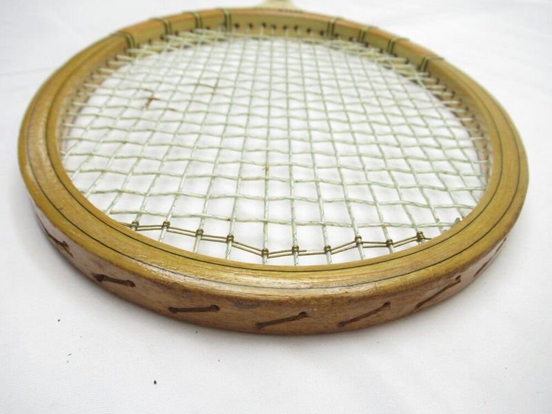 VINTAGE WILSON "BILLIE JEAN KING CUP" TENNIS RACQUET. ANTIQUE / DISPLAY