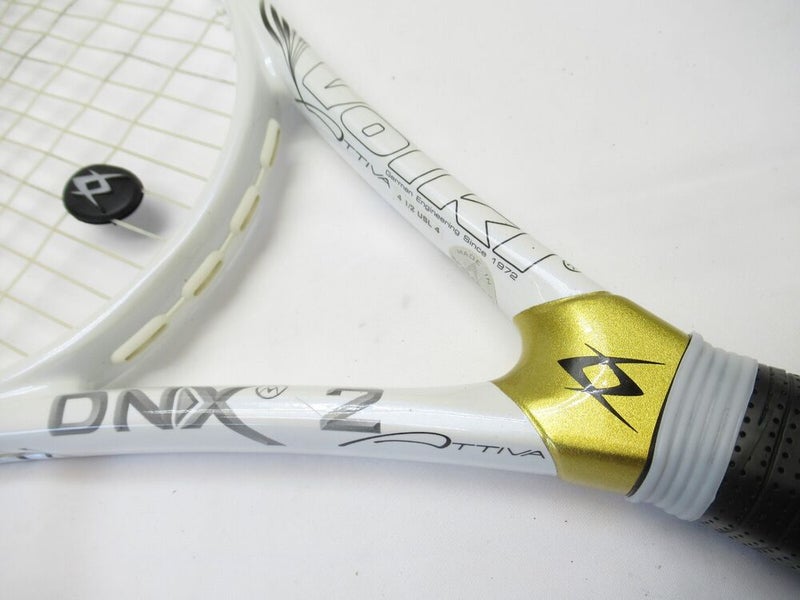 VOLKL DNX 2 ATTIVA OVERSIZE TENNIS RACQUET (4 1/2) AUTH. DEALER DEMO. NEW GRIP!!